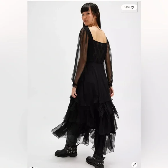 FREE People Nigel Preston Lace Tiered Ragged Vintage Goth Midi Dress - threedaughtersproperties.com FREE People Nigel Preston Lace Tiered Ragged Vintage Goth Midi Dress - threedaughtersproperties.com